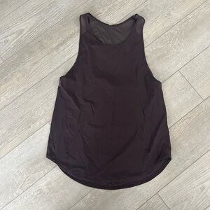 LULULEMON Burgundy Tank Top Size 6